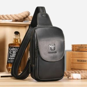 Bolsas Cruzadas Para Hombre Cuero Genuino - Un Accesorio de Estilo y Durabilidad