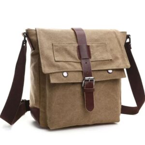 Bandolera Cruzada Hombre de Lona Crossbody