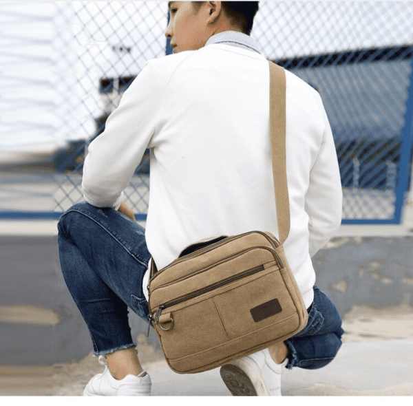 bolsa lona bandolera hombre mensajero 174 1