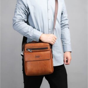 Bolso Bandolera Hombre Con Cartera Crossbody