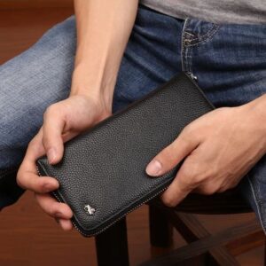 Cartera de Hombre Larga Porta Celular