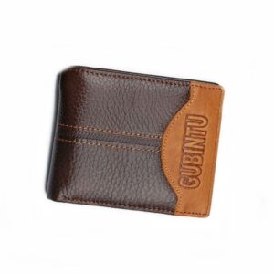 Billetera Vaquera de Piel Bifold para Hombre