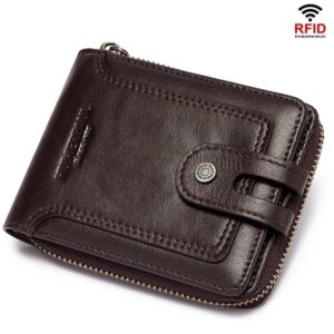 Cartera Para Hombre con Monedero y RFID Piel