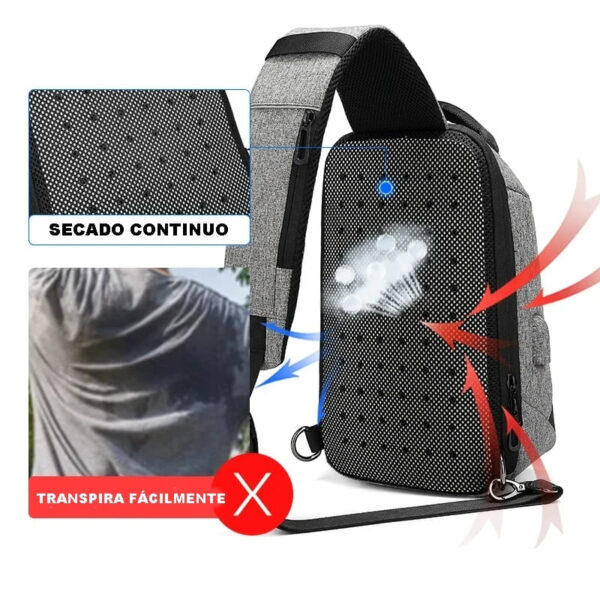 mochila cruzada bolsa de pecho hombre 20 1