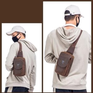 Bolsas Cruzadas Para Hombre Cuero Genuino - Un Accesorio de Estilo y Durabilidad