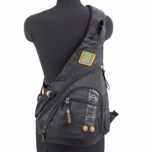 Mochilas Cruzadas Para Hombre Impermeable Multifunción